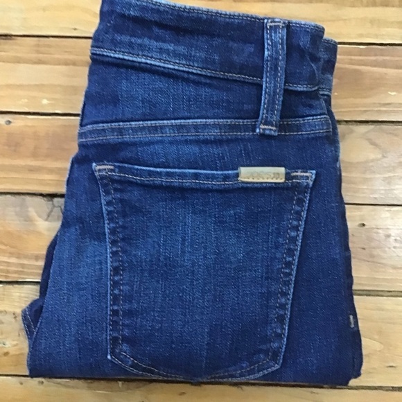 JOE’S jeans Flawless The Charlie high rise skinny ankle size 24 pleated high - Picture 4 of 13